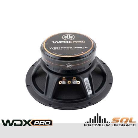 DB Drive WDXPRO8/8NC.4 : 8" Neo-Charged PRO Audio Midbass (1 Pair)