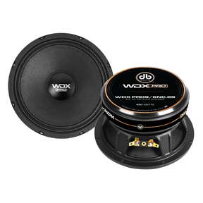 DB Drive WDXPRO9/6NC.8S : 6.5" Wide Freq Range-ProAudio MidBass 1.75in KSV VC papercone w/cloth surround