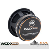 DB Drive WDXPRO9/6NC.4 : 6.5" Neo-Charged PRO Audio Midbass (1 Pair)
