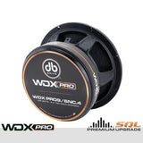 DB Drive WDXPRO9/6NC.4 : 6.5" Neo-Charged PRO Audio Midbass (1 Pair)