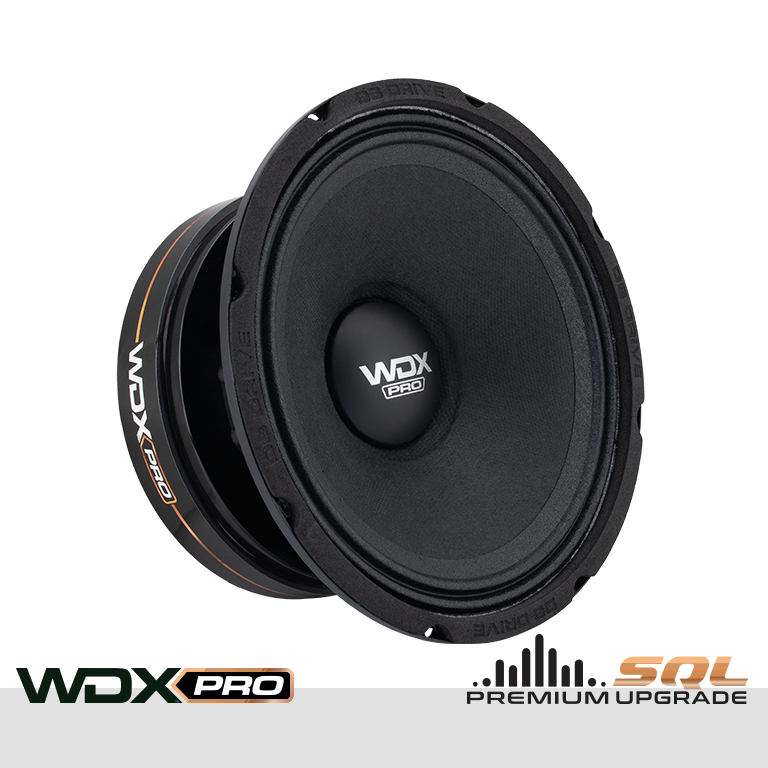 DB Drive WDXPRO9/6NC.4 : 6.5" Neo-Charged PRO Audio Midbass (1 Pair)