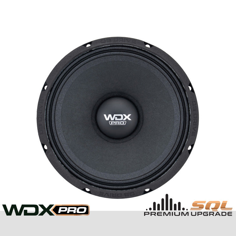 DB Drive WDXPRO9/6NC.4 : 6.5" Neo-Charged PRO Audio Midbass (1 Pair)