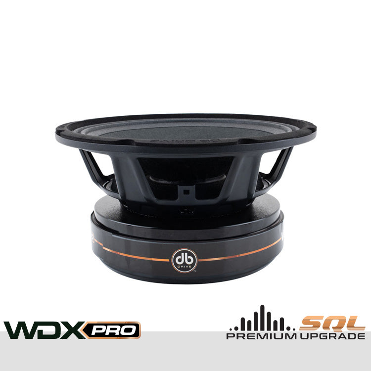 DB Drive WDXPRO9/6NC.4 : 6.5" Neo-Charged PRO Audio Midbass (1 Pair)
