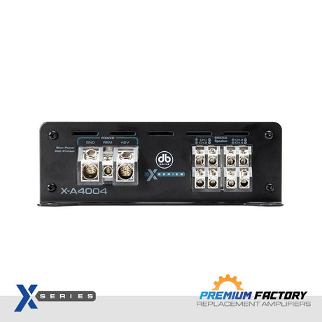 DB Drive X-A4004 : 4-Channel Class D Amplifier