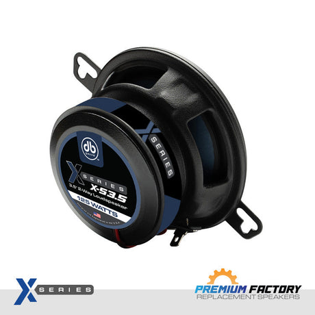 DB Drive X-S3.5 : 3.5" 2-way Loudspeaker (1 Pair)