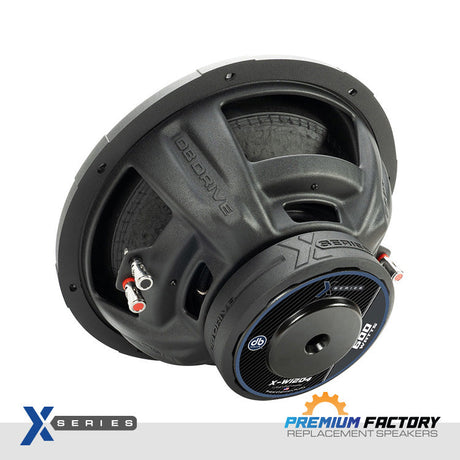 DB Drive X-W12D4 : 12" Dual 4-Ohm Subwoofer