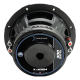 DB Drive PRO-KSUB2000 : 2-Dual 8” 4Ohm Subwoofers (X-W8D4), 1-Mono Amp (PRO1000.1D),1- 4Ga Amp Kit (XRK4MANL)