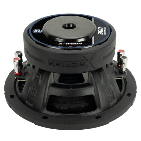 DB Drive PRO-KSUB2000 : 2-Dual 8” 4Ohm Subwoofers (X-W8D4), 1-Mono Amp (PRO1000.1D),1- 4Ga Amp Kit (XRK4MANL)
