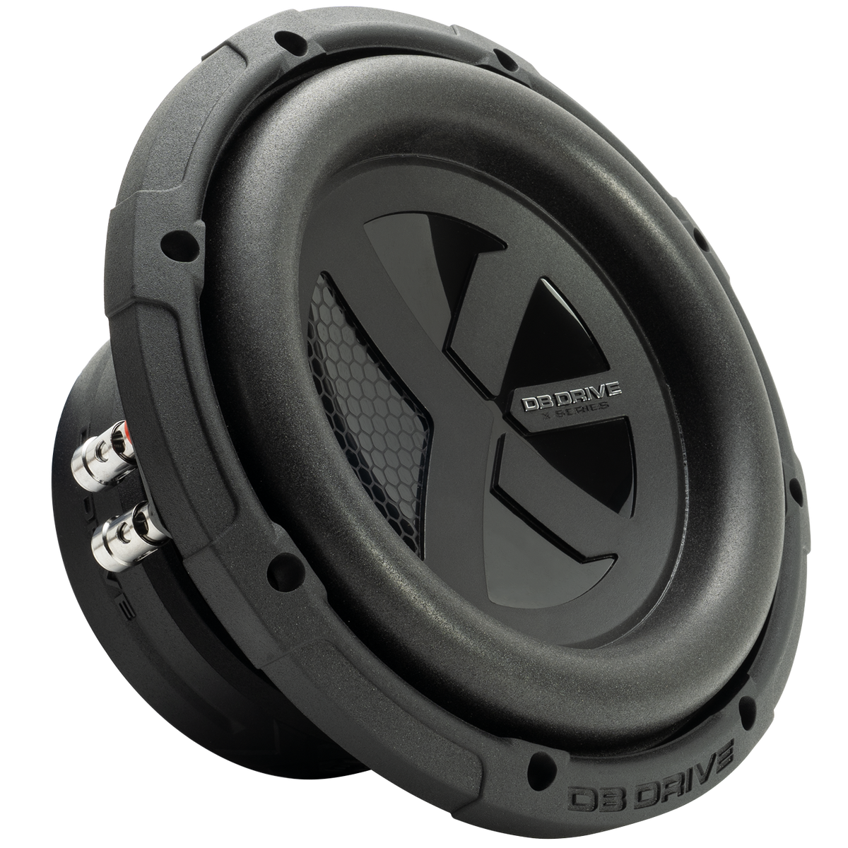 DB Drive PRO-KSUB2000 : 2-Dual 8” 4Ohm Subwoofers (X-W8D4), 1-Mono Amp (PRO1000.1D),1- 4Ga Amp Kit (XRK4MANL)