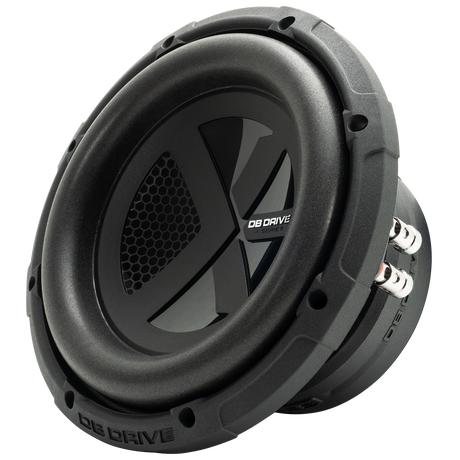 DB Drive PRO-KSUB2000 : 2-Dual 8” 4Ohm Subwoofers (X-W8D4), 1-Mono Amp (PRO1000.1D),1- 4Ga Amp Kit (XRK4MANL)