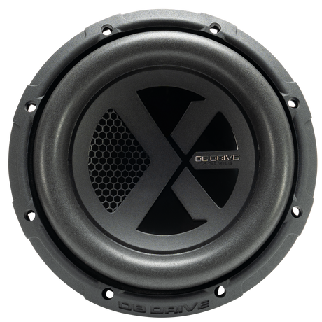 DB Drive PRO-KSUB2000 : 2-Dual 8” 4Ohm Subwoofers (X-W8D4), 1-Mono Amp (PRO1000.1D),1- 4Ga Amp Kit (XRK4MANL)