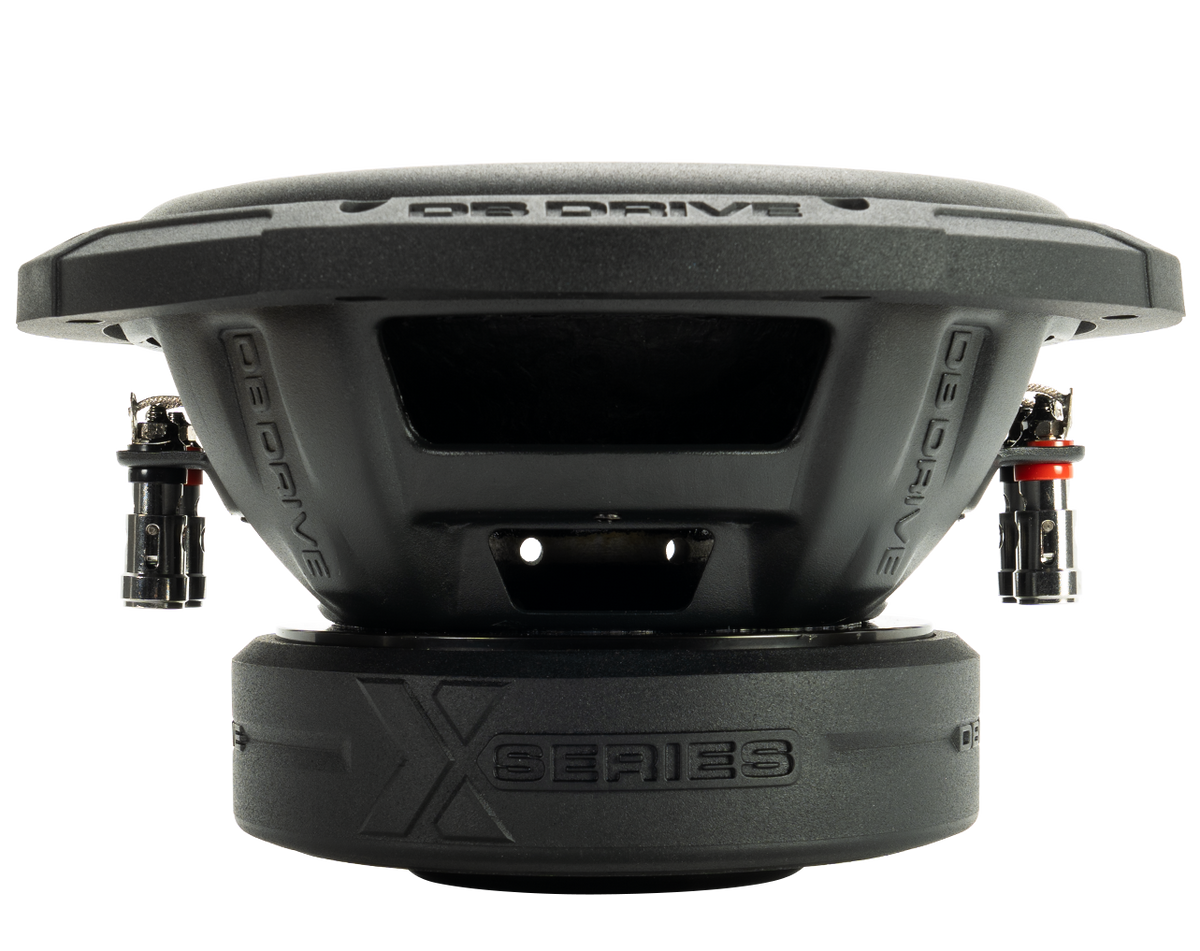 DB Drive PRO-KSUB2000 : 2-Dual 8” 4Ohm Subwoofers (X-W8D4), 1-Mono Amp (PRO1000.1D),1- 4Ga Amp Kit (XRK4MANL)