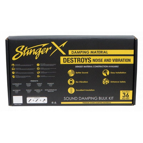 Stinger X2DBK9 X-mat Sound Damping Bulk Kit