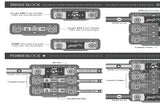 Stinger XFDB108 XLINK Linkable Fuse and/or Distribution Block with 1/0-8GA in/out