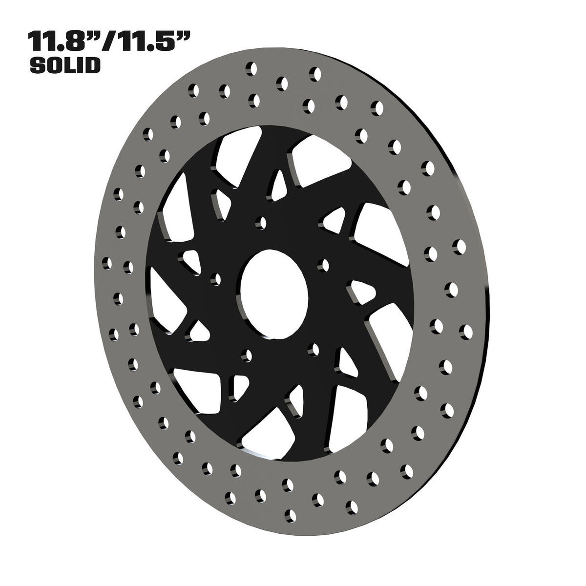 XR9 11" Floating Rotor in Black