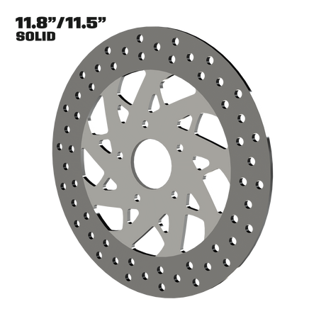 XR9 11" Floating Rotor in Polished