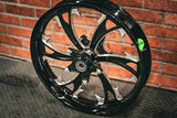 21X3.25" BLACK DOUBLE CUT DIRTY HKR (2014-2023 HD TOURING)