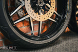 23x5.5" / 18X5.5" BLACK/RAW GT3 PAIR (2009-2023 HD TOURING)