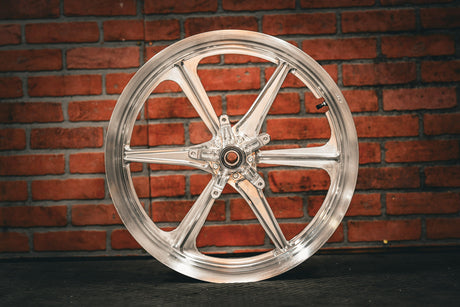 21x3.25" MACHINE FINISH RETRO 16 (2014-23 HD Touring)