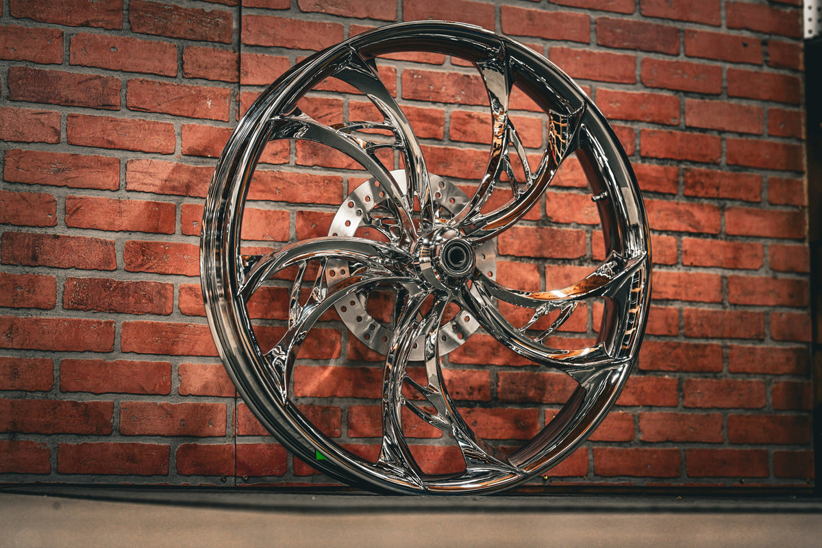 30x4.0" 3D CHROME HENESSEY (2009-2023 HD Touring)