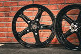 19x3.0" / 18x5.5 BLACK RETRO 12 PAIR (2014-2023 HD TOURING)