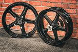 19x3.0" / 18x5.5 BLACK RETRO 12 PAIR (2014-2023 HD TOURING)
