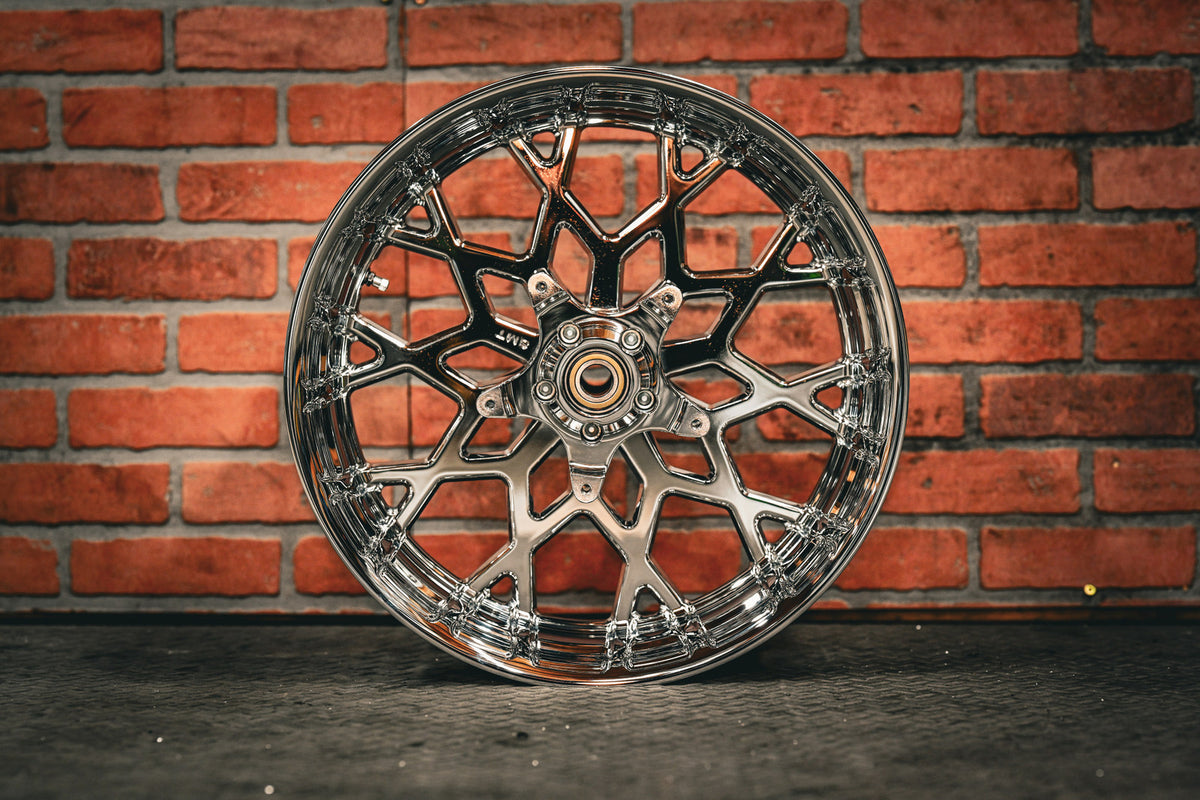 18x5.5" CHROME OG 5 (2014-2023 HD Touring)