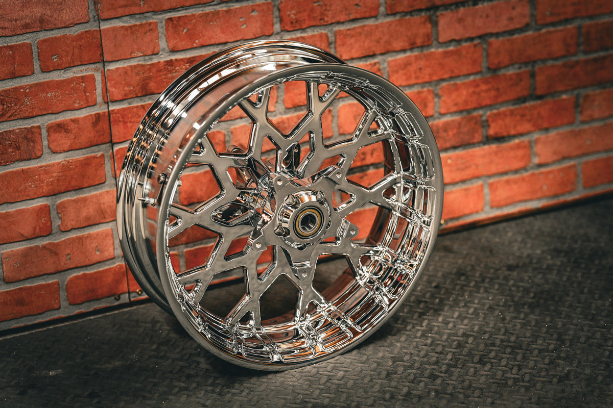 18x5.5" CHROME OG 5 (2014-2023 HD Touring)