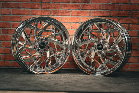 20x7" CHROME ASTRO TRIKE SET (FOR 2026 HD TRIKES ONLY).