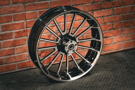 21X5.5" BLACK DOUBLE CUT OG22 (2009-2026 HD TOURING)