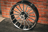 21X5.5" BLACK DOUBLE CUT OG22 (2009-2026 HD TOURING)