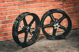 19x3.0" / 18x5.5 BLACK RETRO 12 PAIR (2014-2023 HD TOURING)