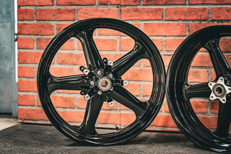 19x3.0" / 18x5.5 BLACK RETRO 12 PAIR (2014-2023 HD TOURING)