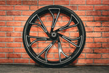 26x3.75" BLACK DOUBLE CUT BLADE RUNNER (2008-2026 HD Touring)