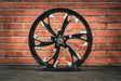 21X3.25" BLACK DOUBLE CUT DRTY HKR (2024+ HD TOURING)