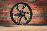 21X3.25" BLACK DOUBLE CUT DRTY HKR (2024+ HD TOURING)