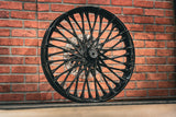 26x3.75" 3D BLACK DIRTY SPOKE (2009-2023 HD Touring)