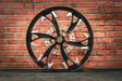 26x3.75" BLACK DOUBLE CUT DRTY HKR (2008-2026 HD Touring)