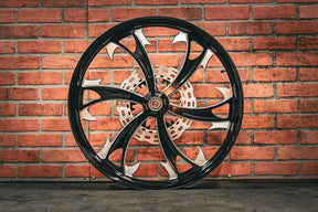 26x3.75" BLACK DOUBLE CUT DRTY HKR (2008-2026 HD Touring)