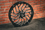 23x3.75" BLACK DOUBLE CUT LEGACY (ONE OFF) (2014 - 2023 HD Touring)