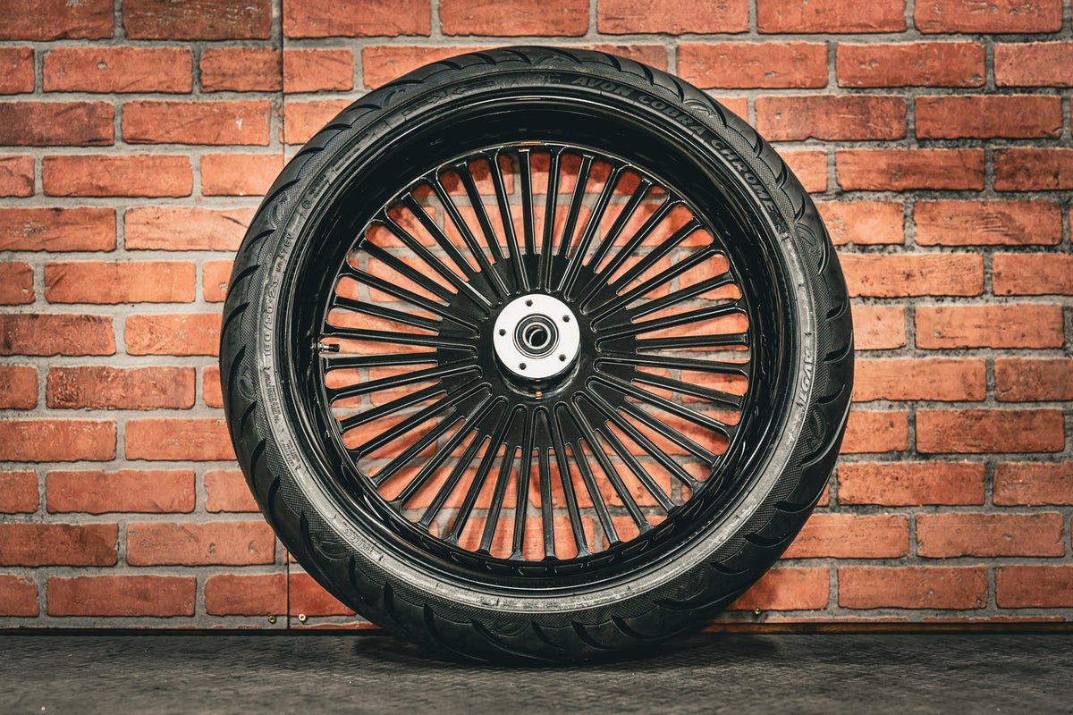 23x5.5" BLACK BIG FATTY  (2009-2026 HD TOURING)