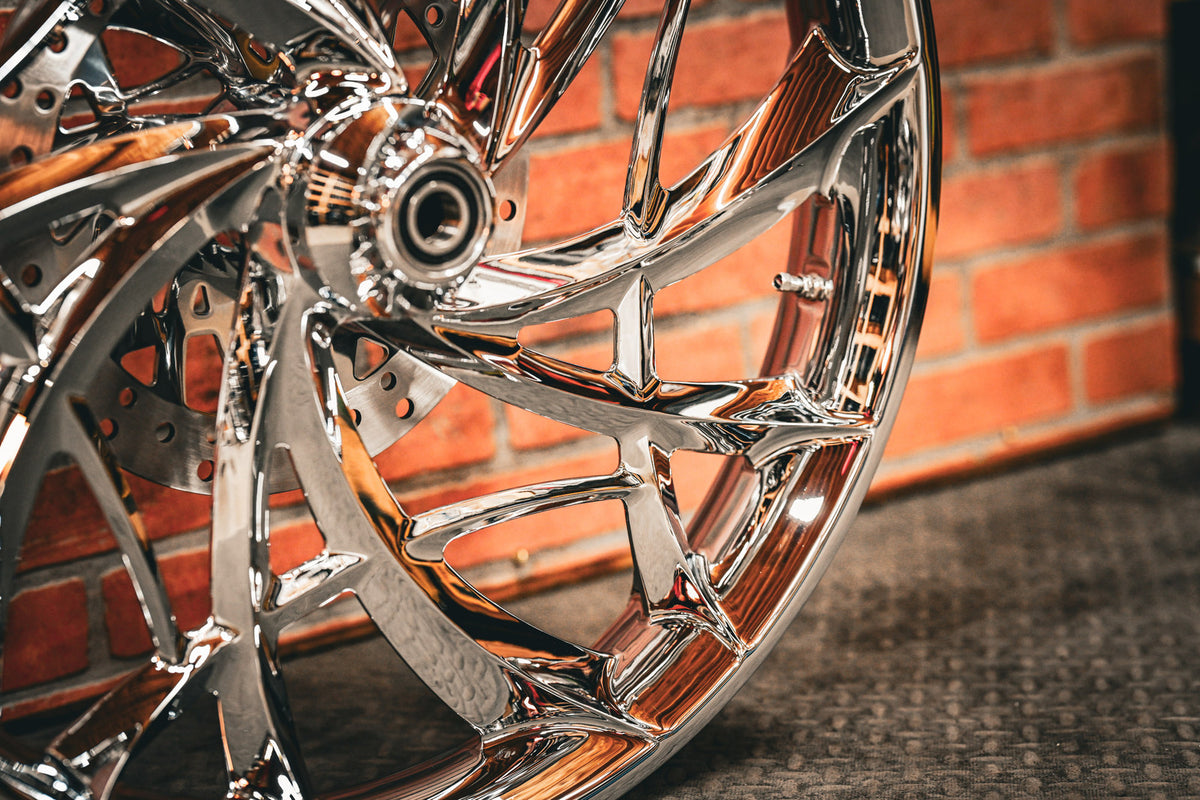 26x3.75" CHROME 3D ASTRO (2009-2026 HD Touring)