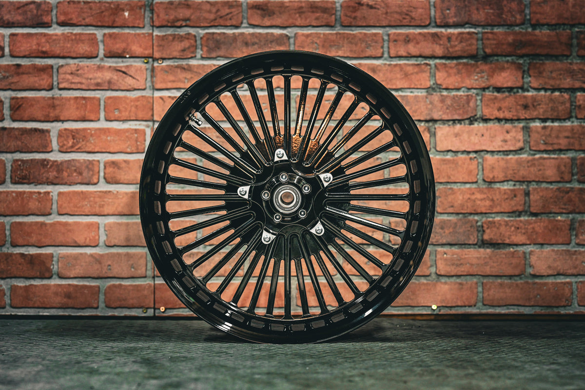21X5.5" BLACK BIG FATTY (2014-2023 HD TOURING)