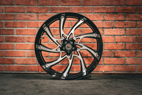 21X5.5" BLACK DOUBLE CUT XR9 (2014-2023 HD TOURING)