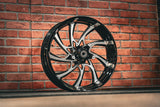 21X5.5" BLACK DOUBLE CUT XR9 (2014-2023 HD TOURING)