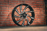 23X5.5" BLACK DOUBLE CUT XR9 (2014-2023 HD TOURING)