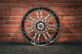 21X5.5" BLACK DOUBLE CUT OG27 (2009-2026 HD TOURING)