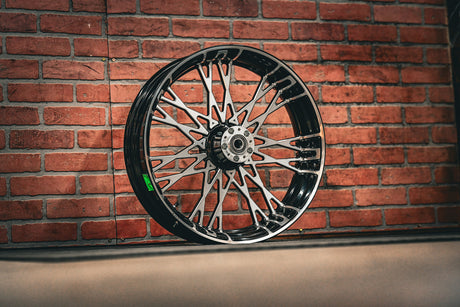 21X5.5" BLACK DOUBLE CUT OG27 (2009-2026 HD TOURING)