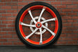 26x5.5" CUSTOM ORANGE DOUBLE CUT OG18 (2008-2013 HD Touring)