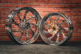21x5.5" / 18x5.5 CHROME XR9 PAIR (2009+ HD TOURING)